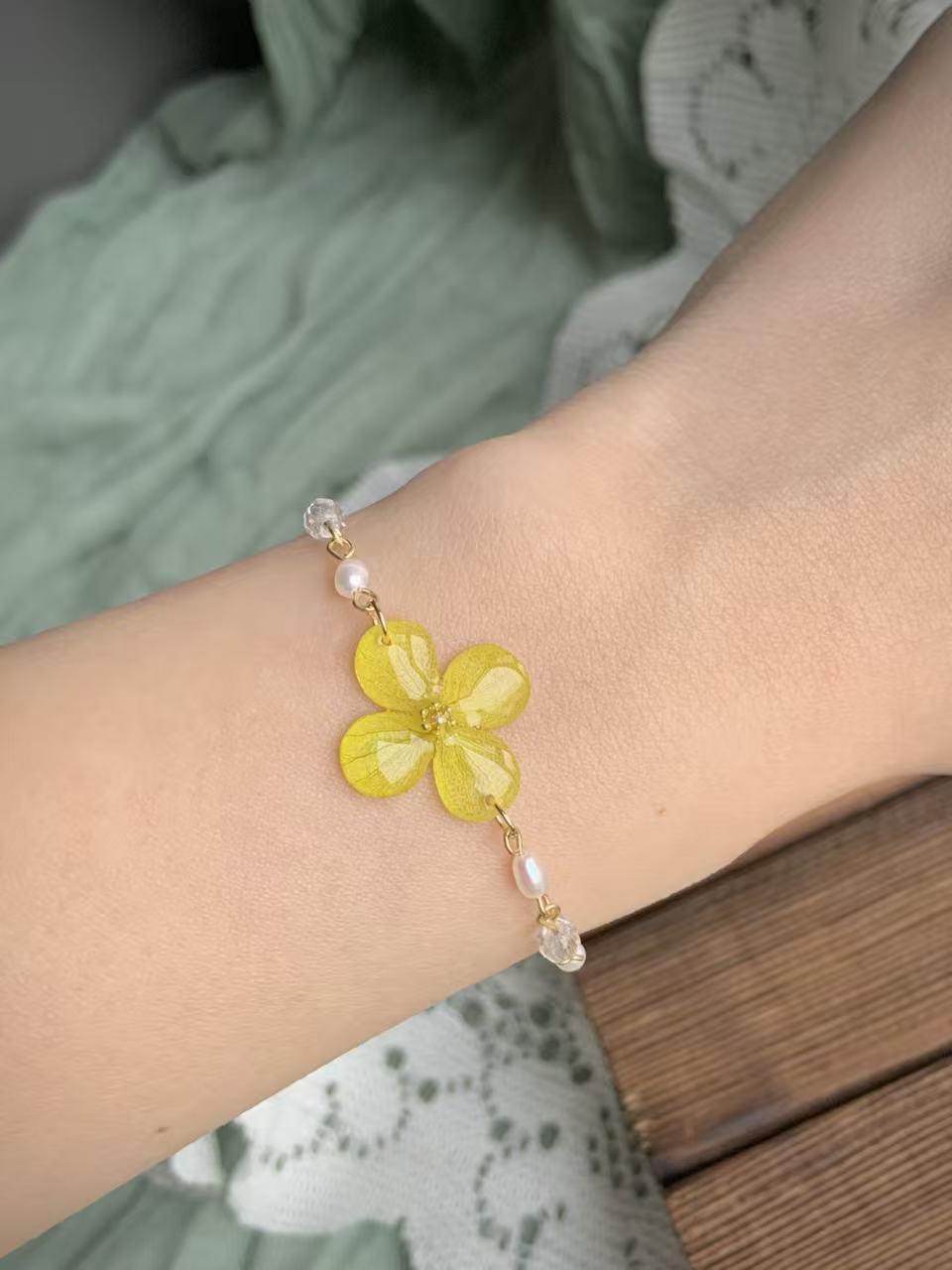 Hydrangea Whisper Bracelet