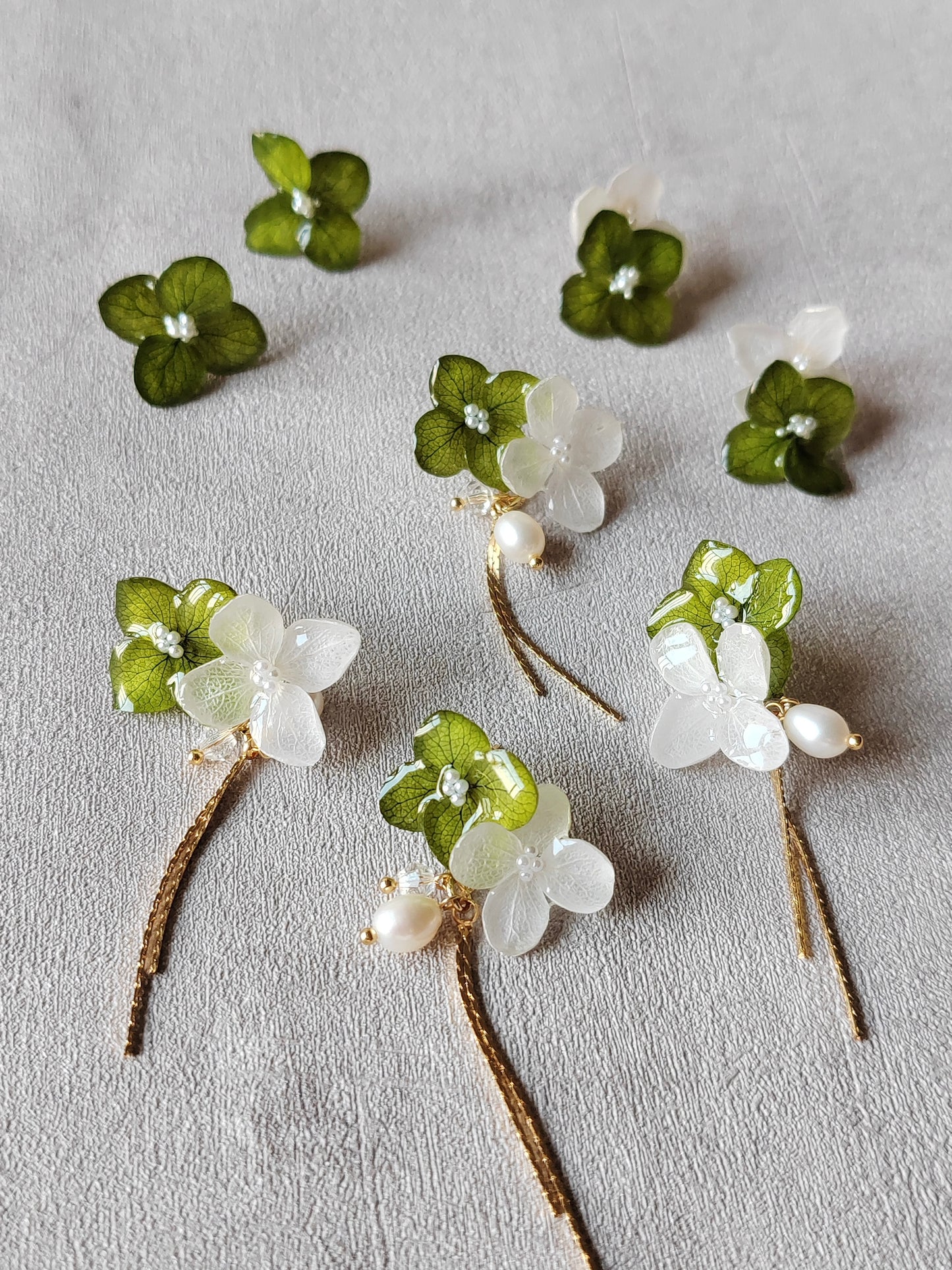 Moss Bloom Studs
