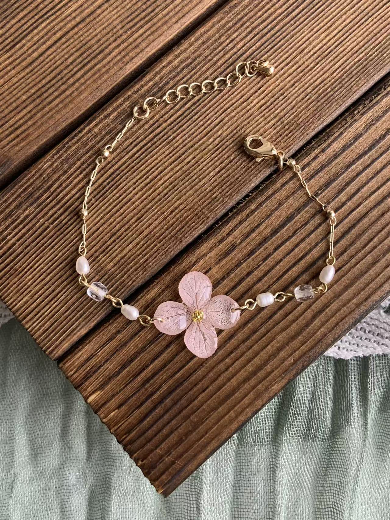 Hydrangea Whisper Bracelet