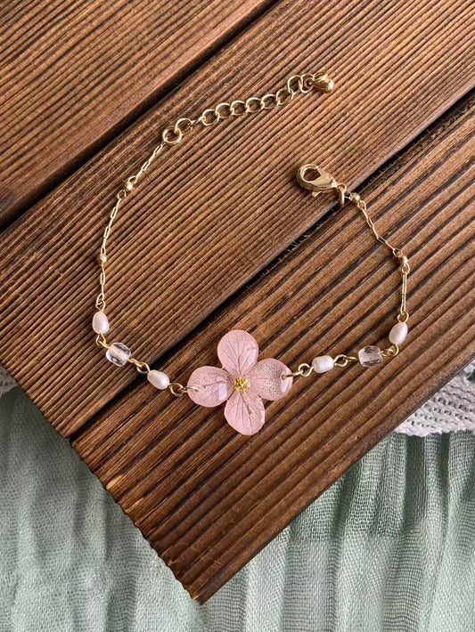 Hydrangea Whisper Bracelet