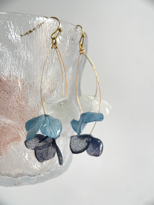Ocean Mist Hoop Earrings