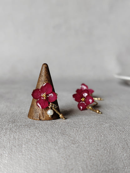 Crimson Bloom Ring