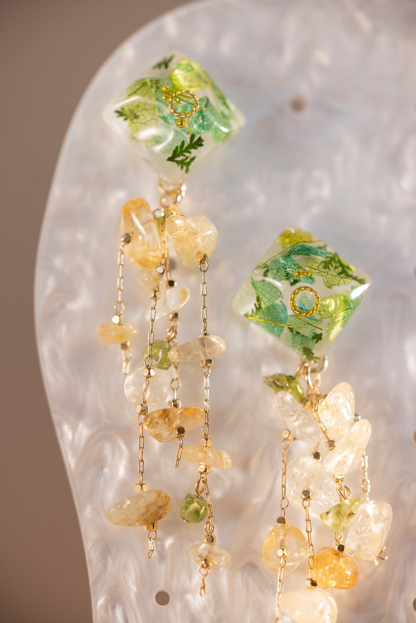 Verdant Cascade Earrings