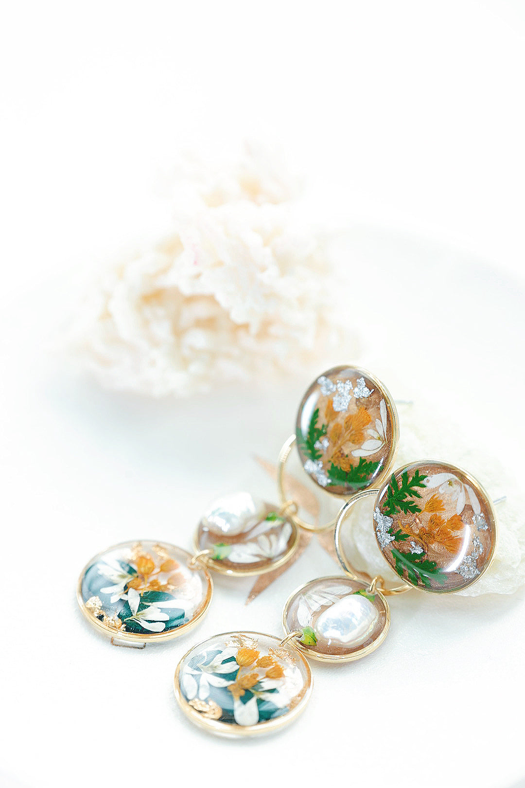 Golden Fern Earrings