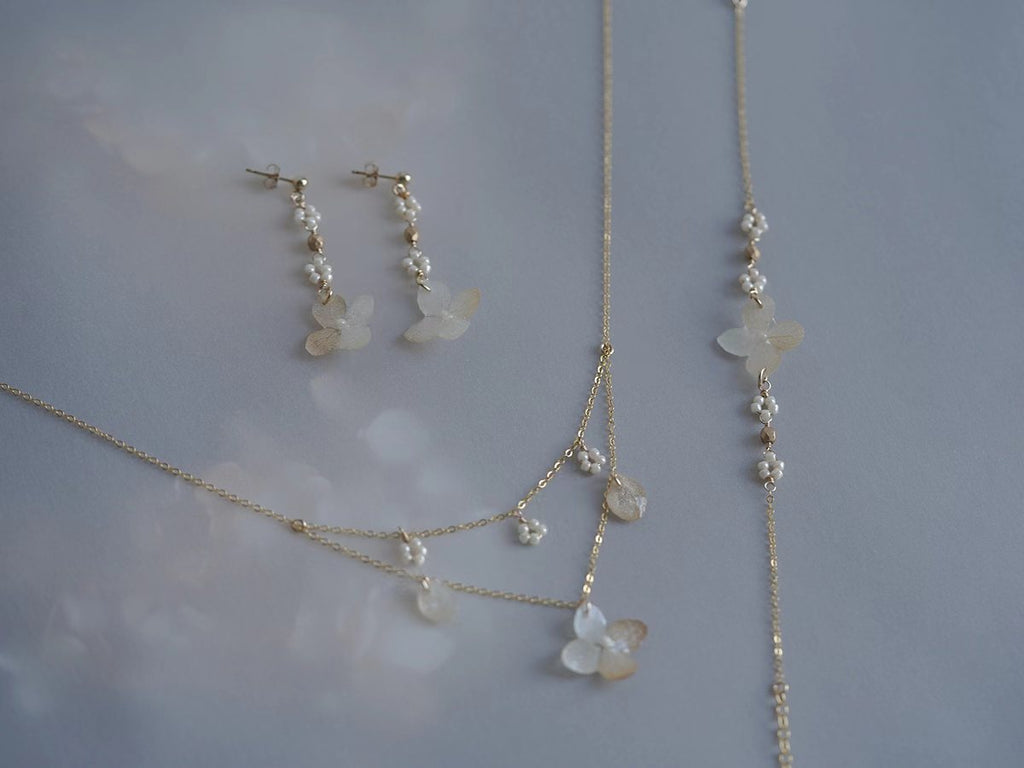 Moonlit Hydrangea Bracelet