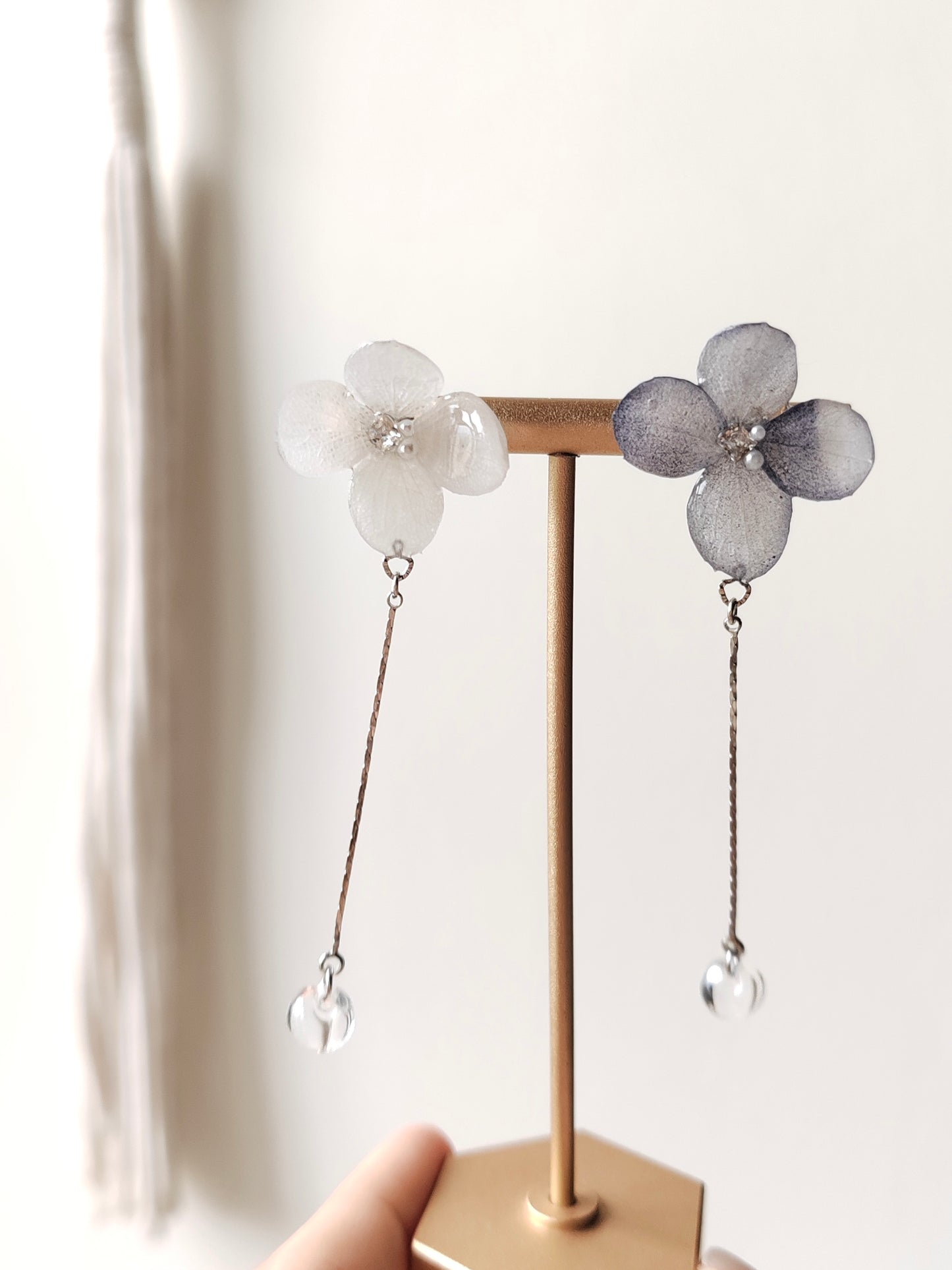 Blue Reverie Earrings — Raindrop