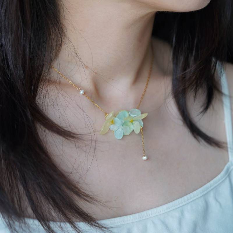 Lemon Sea Necklace